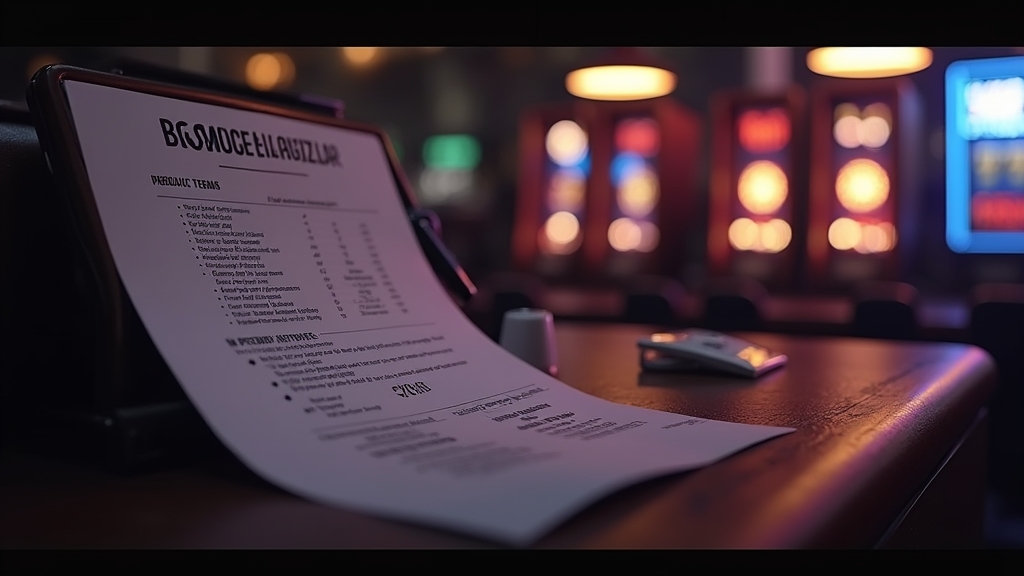 Player checking eligibility rules for a no deposit casino bonus